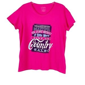 God Made Country Gals cotton tshirt